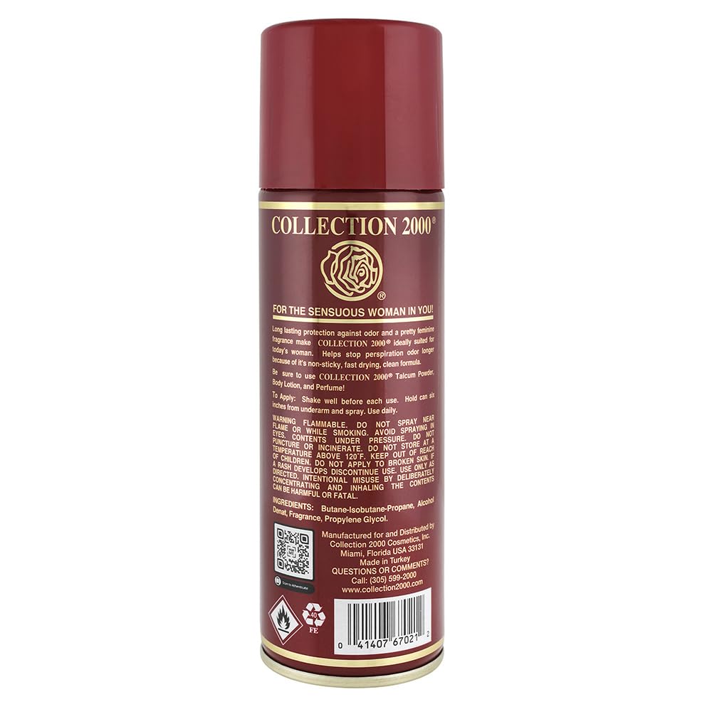 Original Collection 2000 Spray Deodorant for Women 5.5oz-156g (12 Pack) Beauty and Personal Care Collection
