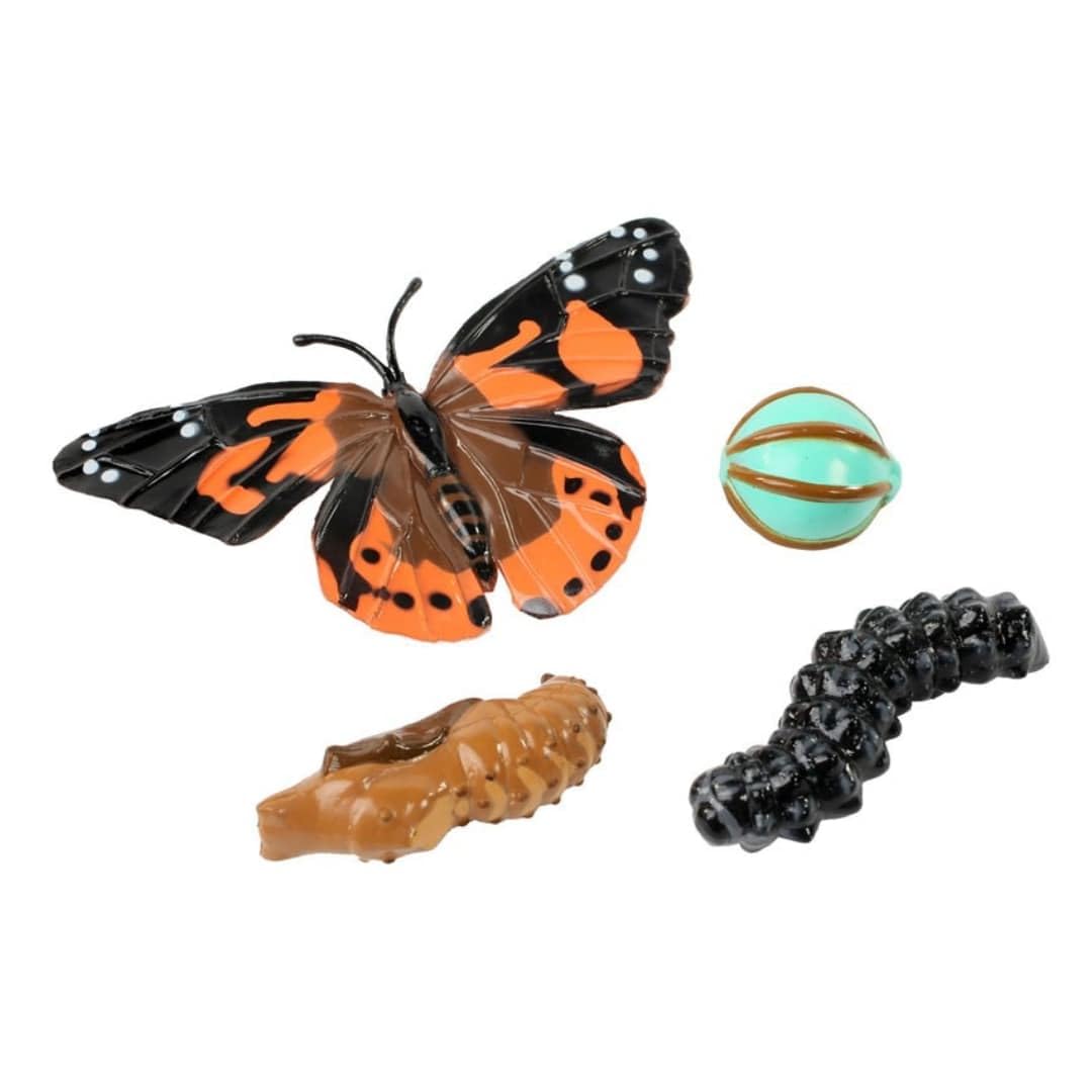 Insect Lore Bug Camp Bundle – Live Butterfly, Ladybug & Ant Kits with Caterpillars, Larvae, Ants & Bonus Life Cycle Figurines