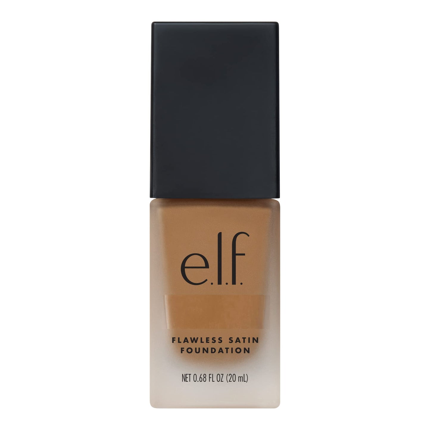 e.l.f. Flawless Satin Foundation, Lightweight & Medium Coverage, Semi-Matte Finish, Vegan & Cruelty-Free, Linen, 0.68 Fl Oz (20mL)