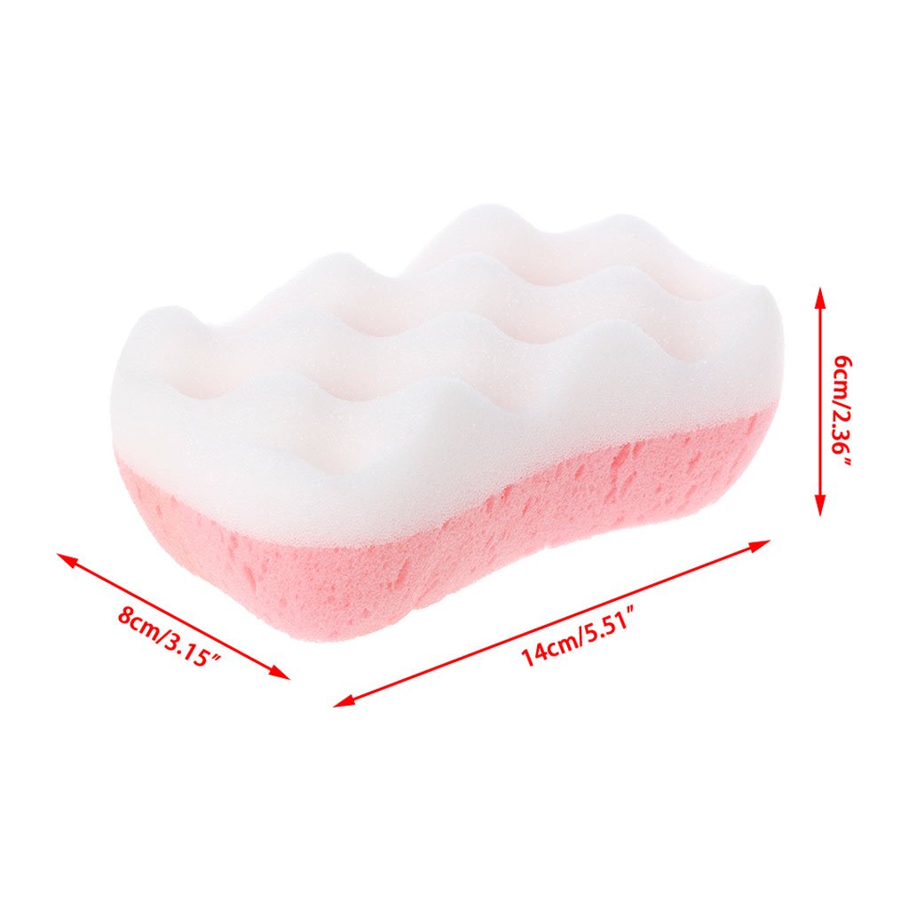 DGFJY Skin Care Bath Sponge Comfortale Body Scrubber Shower Massage Bathing Brush Bath Sponge Beauty and Personal Care DGFJY