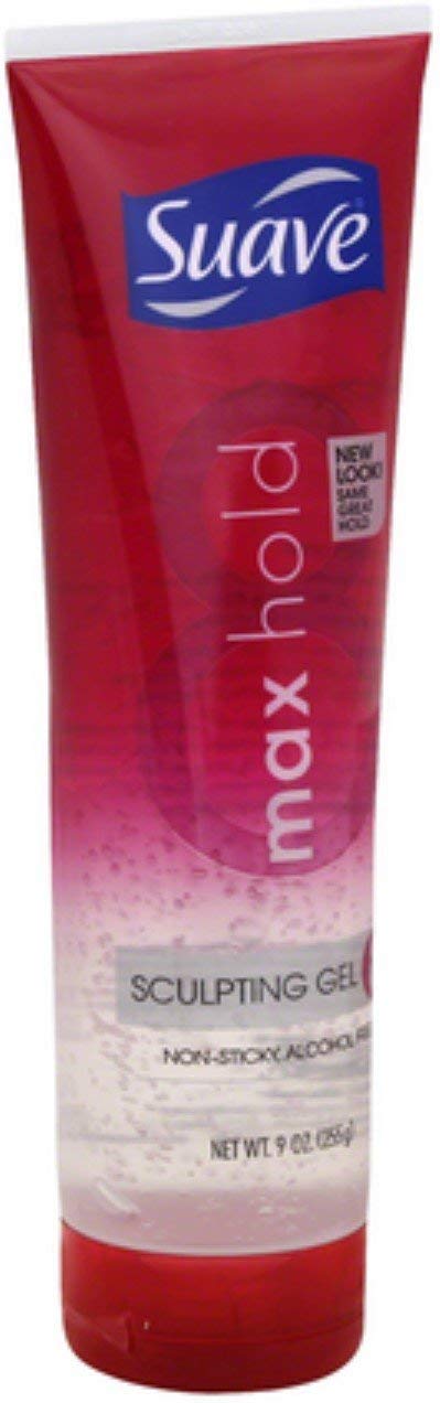 Suave Max Hold 8 Sculpting Gel 9 oz (Pack of 10)