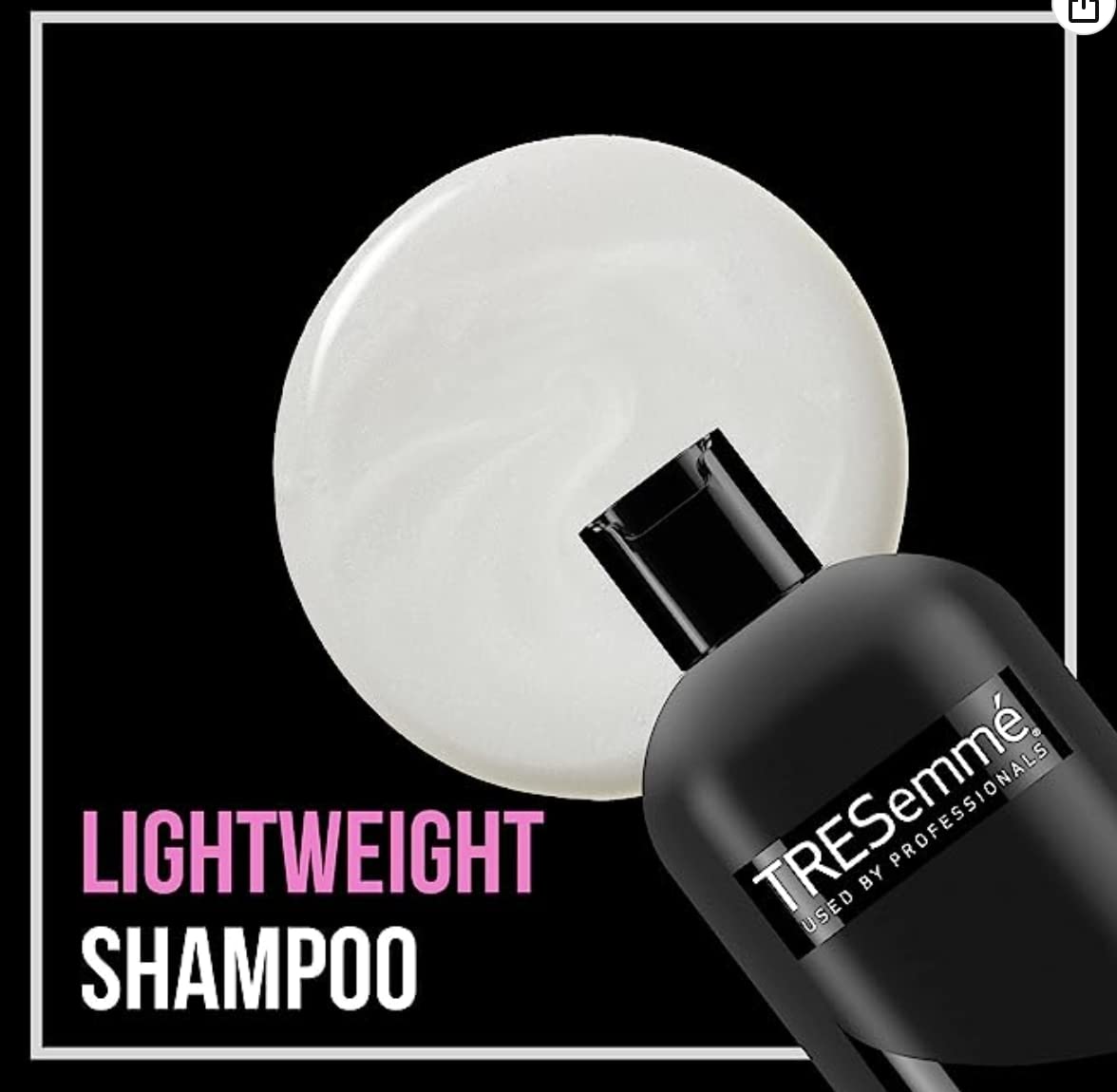 TRESemmé 24 Hour Volume Shampoo Formulated with Pro Style Technology 28 oz Bundle with TRESemmé 24 Hour Volume Conditioner For Fine Hair Formulated