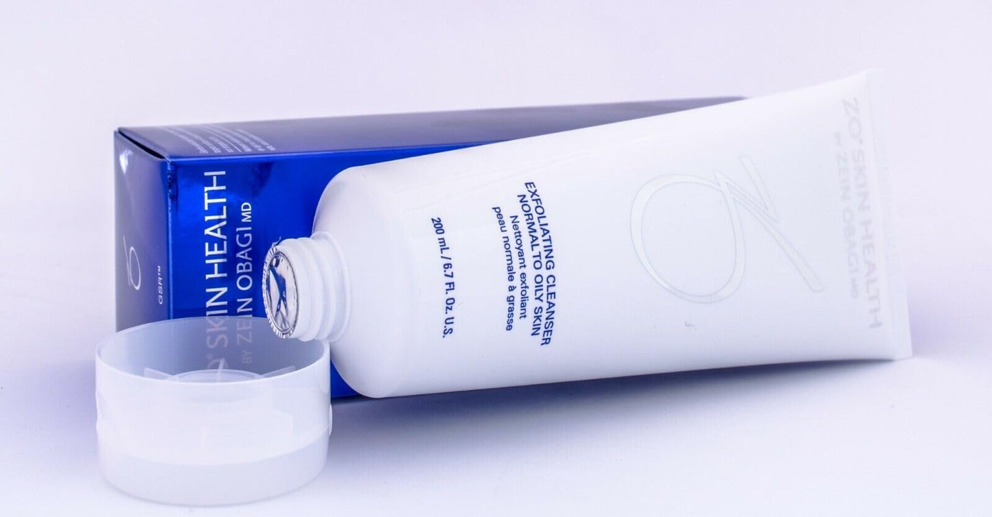 ZO SKIN HEALTH Exfoliating Cleanser Normal To Oily Skin (200mL / 6.7 Fl. Oz.)