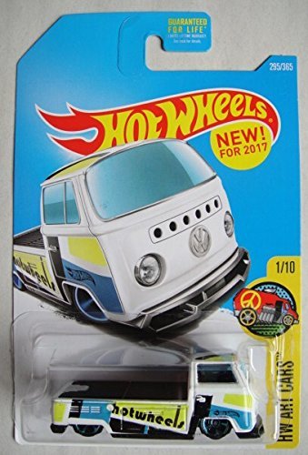 Hot Wheels 2017 HW Art Cars Volkswagen T2 Pickup 295/365, White