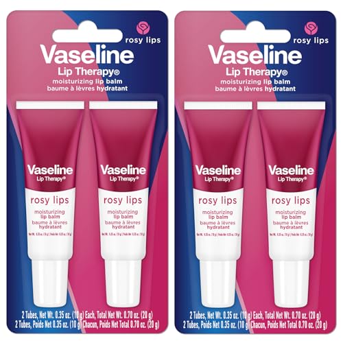 Vaseline Lip Therapy Rosy Lips Moisturizing Lip Balm - Twin Pack (2-Pack) Beauty and Personal Care Vaseline Default Title