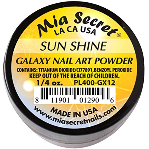 Mia Secret Professional Galaxy Collection Acrylic Powder 1/4 oz (Pick Your Color) (SUN SHINE) Beauty & Personal Care Mia Secret