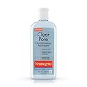 Neutrogena Clear Pore Oil-Eliminating Astringent with Salicylic Acid, Pore Clearing Treatment for Acne-Prone Skin, 8 fl. oz (Pack of 2)
