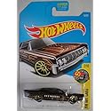Hot Wheels Art Cars 2/10, BRONW '64 Lincoln Continental 15/365 10 Spoke