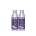Plaine Products Eco-Friendly Travel Size Shampoo and Conditioner - Citrus Lavender - Paraben/Sulfate/Phthalate Free, 2.5oz Refillable Aluminum Bottles