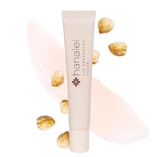 Hanalei Lip Treatment for Dry, Chapped Lips - Intensive Overnight Moisturizer with Kukui Oil, Shea Butter & Grapeseed Oil - Hydrating Balm for Healing