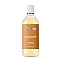 Deep Steep Bubble Bath, Honey Blossom, 10 oz - Soothing Soak with Shea Butter, Argan Oil, Aloe Vera & Coconut Oil - Vegan, Sulfate-Free, PH-Balanced