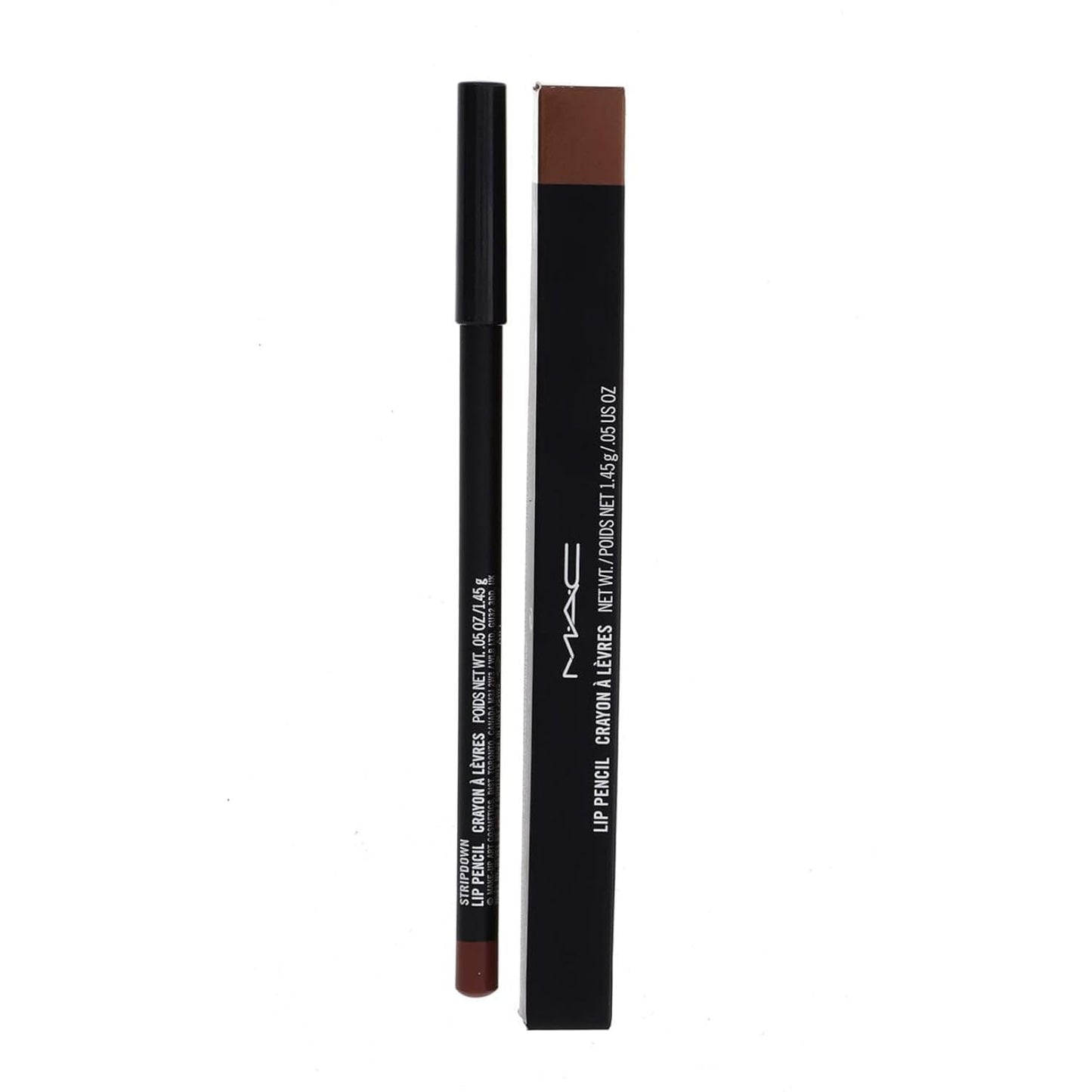 Mac Lip Pencil Stripdown Creamy Brown Beige, 0.05 oz