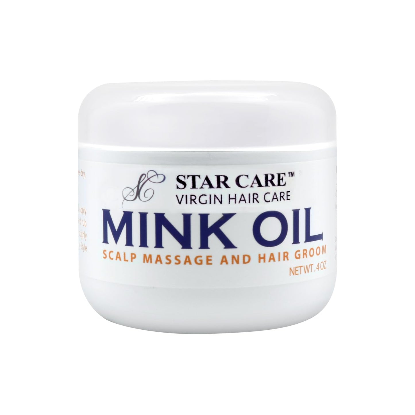 STAR CARE Virgin Hair Care Mink Oil 4oz