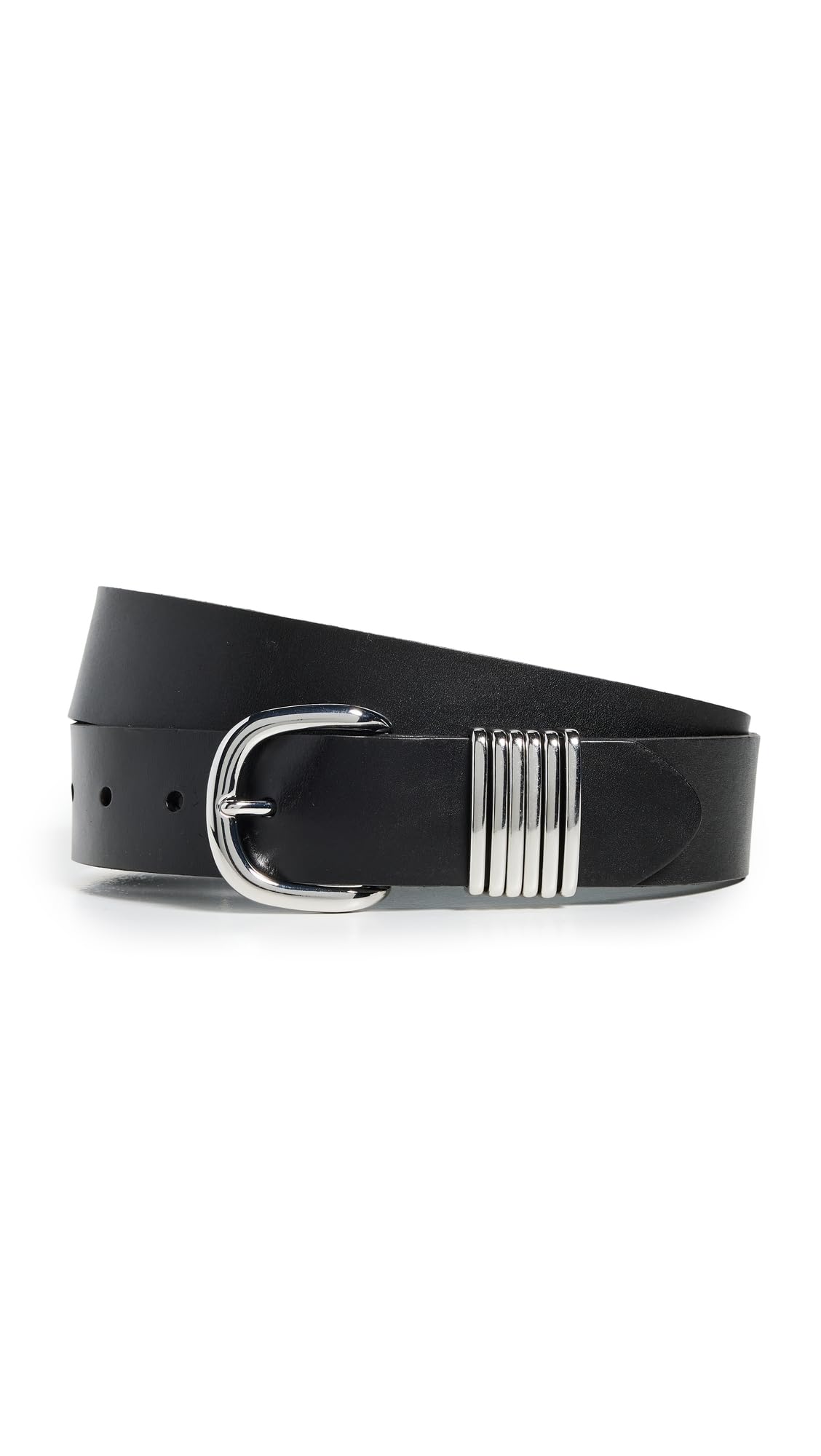 Madewell Women's Multi Keeper Belt, True Black, M