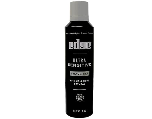 Edge Shave Gel, Fragrance Free, Ultra Sensitive 7 oz (Pack of 8)