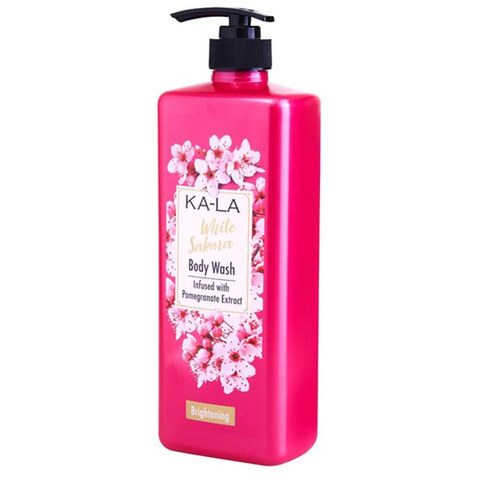 KA-LA White Sakura Body Wash 1000 ML. Beauty & Personal Care KA-LA Nature Nine