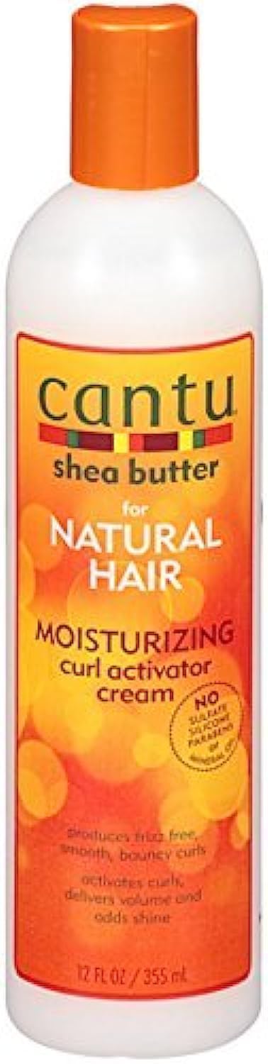 Cantu Shea Butter Moisturizing Curl Activator Cream 12 ounce (Pack of 9)