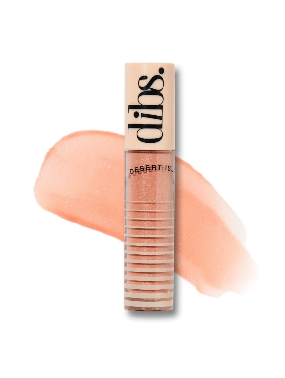 DIBS beauty Go To Glossy Balm Lip Gloss Topper, 0.20 Ounce (Kiss Me Quick)