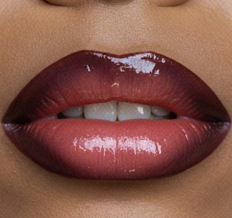 CALi4LUXE ON-MUTE! Creamy Lip Liner and Gloss Kit, Matte Finish, Long-Lasting, Vegan Formula (Velvet #8)