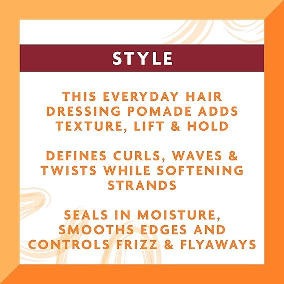 Cantu Shea Butter Hair Dressing Pomade 4 Ounce Jar (118ml) (2 Pack)