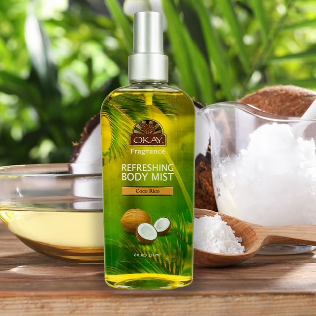 Refreshing Body Mist Coco Rico Leaves You Beautifully Scented Fully Refreshed Will Awaken Your Senses Leaving You Feeling Revitalized Silicone,Paraben