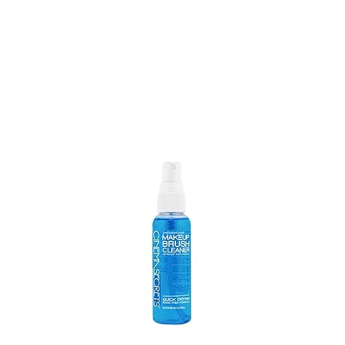 Cinema Secrets Original Blue Vanilla Makeup Brush Cleaner Spray - Professional Cleanser for Makeup Brushes - Quick-Drying, Rinse-Free Formula