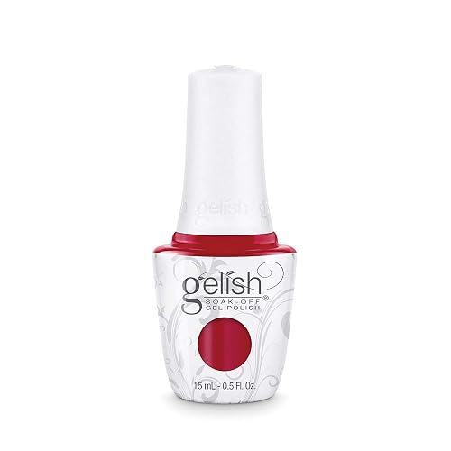 Gelish TPO-Free Soak-Off Gel Nail Polish: Red Roses, 15mL Beauty & Personal Care Gelish