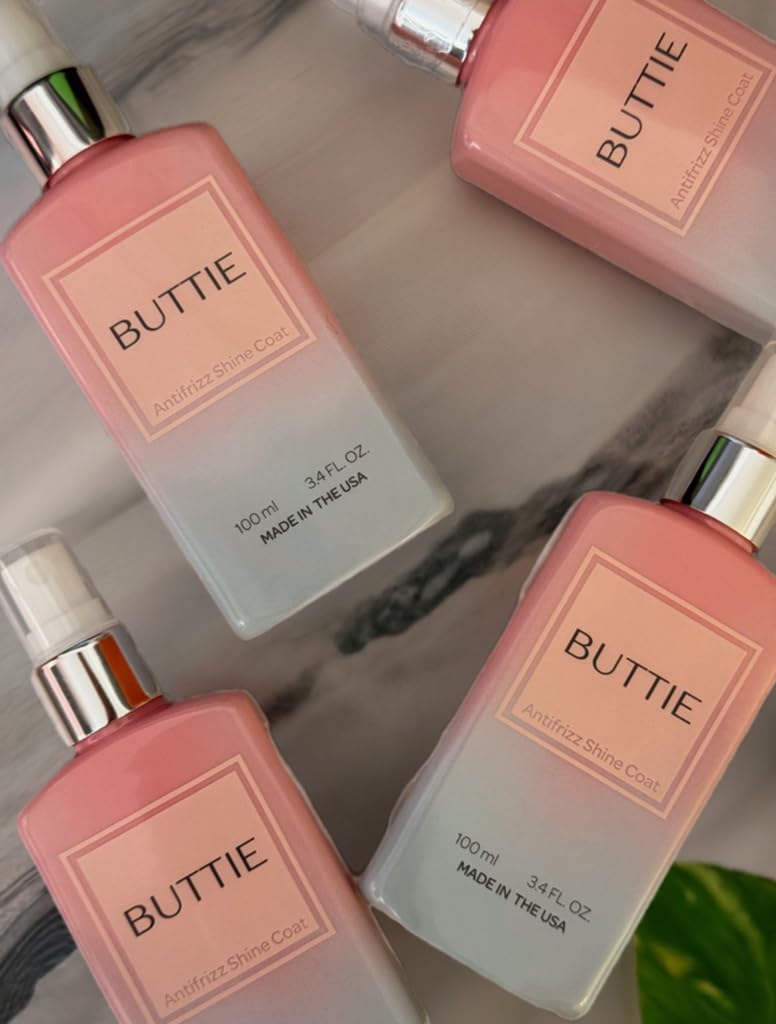Buttie Antifrizz Shine Coat - Frizz Control & Gloss for Silky, Smooth Hair