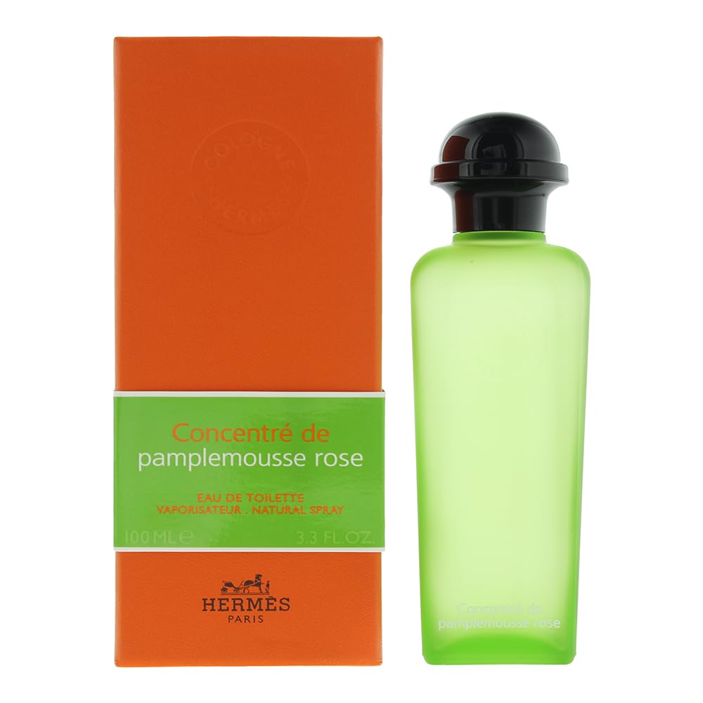 Hermes Concentre De Pamplemousse Rose Eau De Toilette Spray for Women, 3.3 Ounce