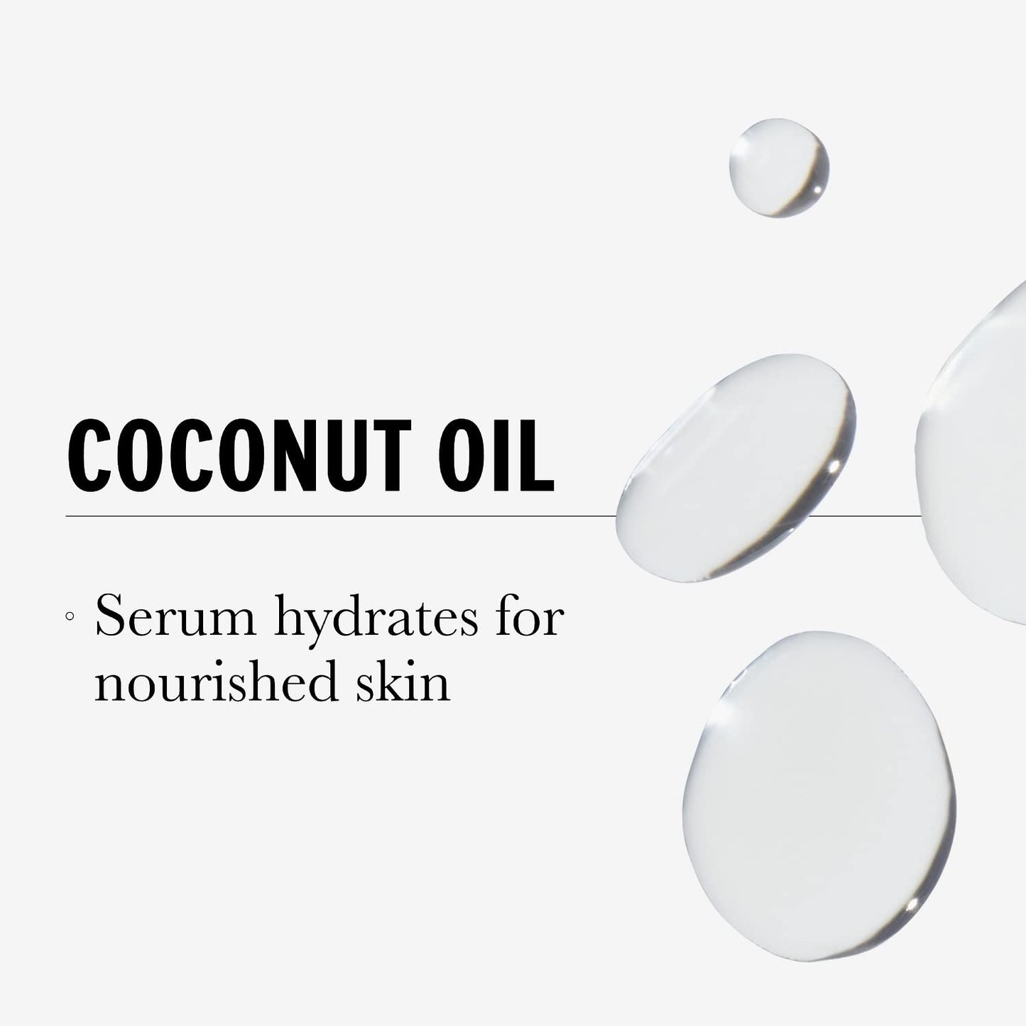 Olay Coconut Oil Serum, Nourishing Antioxidant Booster, Fragrance-Free, 1.0 Oz
