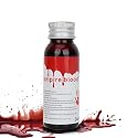 Halloween Fake Blood Makeup - Realistic Effects Washable for Scar, Wound, Clothes, Eyes, Drips, Nose Bleeds - For Cosplay SFX Zombie Vampire Special