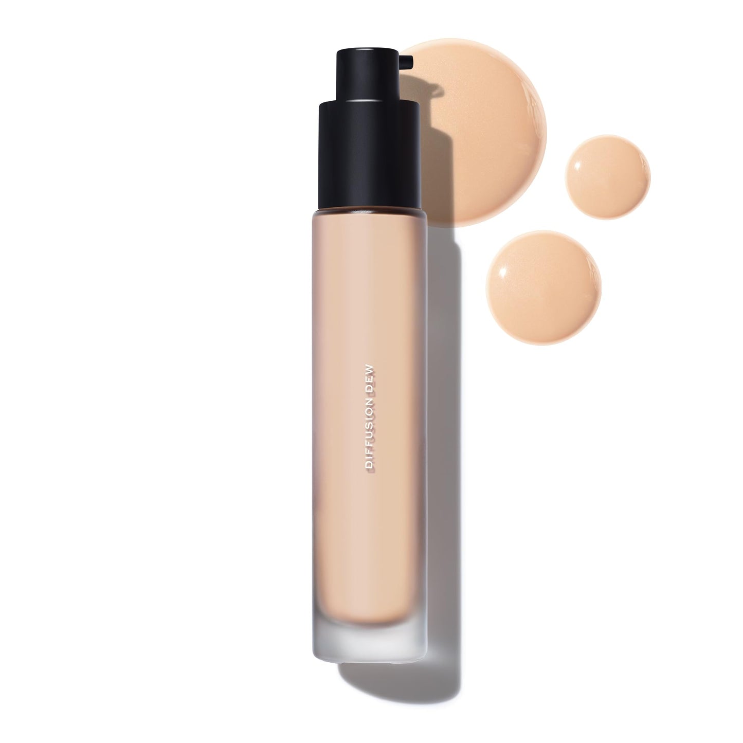 MAKE Beauty Diffusion Dew Skin Tint. Sheer to Medium Coverage Radiant Finish. Blurring, Smoothing, and Brightening for Glowing Complexion. Enhanced