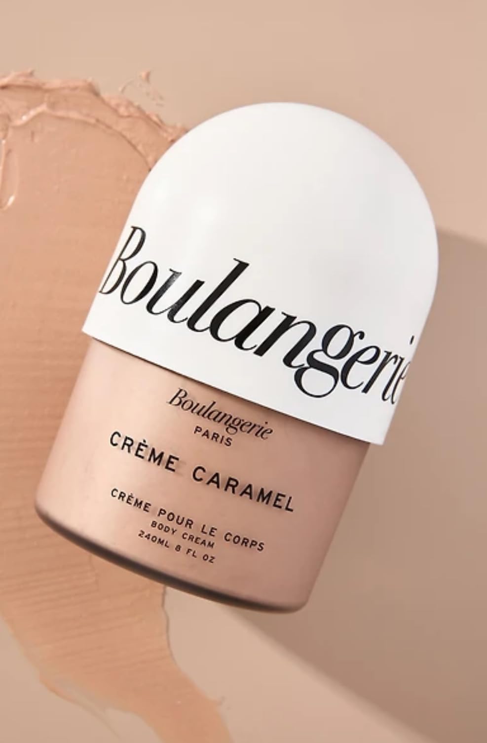 Boulangerie Paris Crème Caramel Body Cream, Luxurious French Body Care, 240ml/8 fl oz