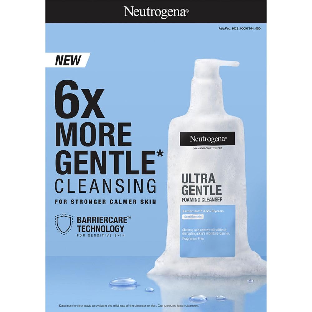 Neutrogena Fresh Foaming Cleanser, 6.7 oz (Pack of 4)