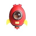 Stephanie Imports 3D Molded Kids Waterproof Backpack (Red Rocket)
