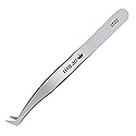 LASHVIEW Lash Tweezer, High Precision Stainless Steel Volume Eyelash Tweezers, Eyelash Extension Tweezers for Profissional Grafting lash Extension