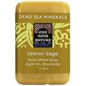 One With Nature, Dead Sea Mineral Bar Soap, Lemon Verbena, 7 oz
