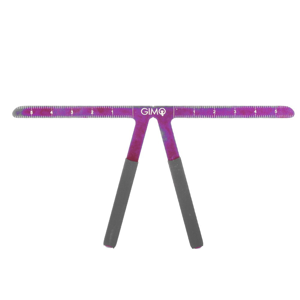 Sonew Eyebrow Ruler Makeup Symmetrical Caliper Three-Point Positioning Grooming Shaper Reusable Measure Tool()