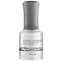 LeChat - Perfect Match Gel Polish - Black Tie Affair - Silver Hexes and Black Glitter on Clear Polish - (0.5 Ounce) - Easy Application - Soak Off Beauty & Personal Care LECHAT
