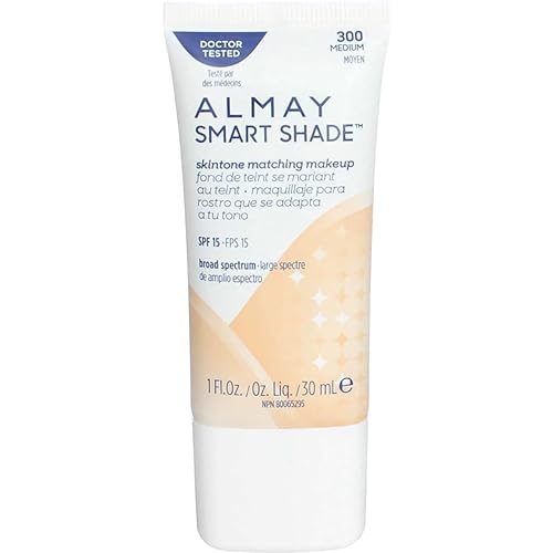 Almay Smart Shade Skintone Matching Makeup Medium 300 1oz
