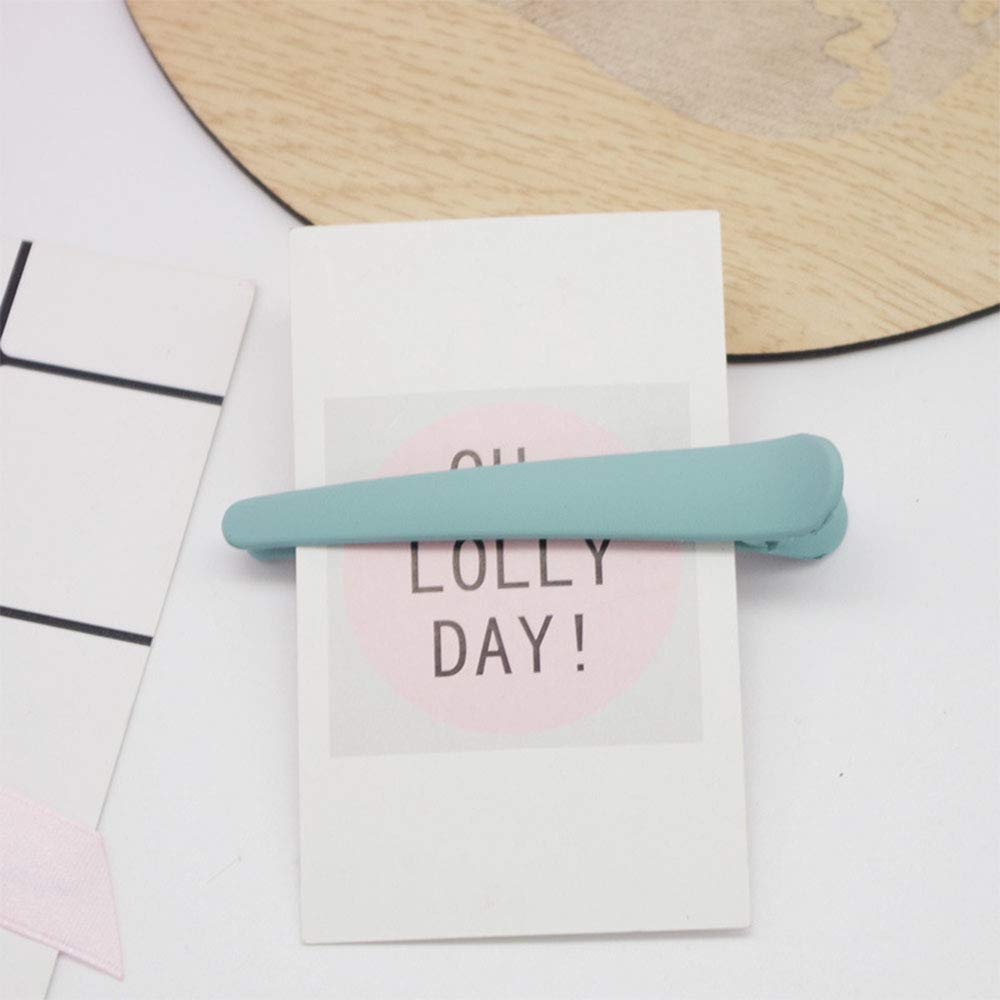 WHITEBRIDGE 5pcs Bow-shaped Hair Clips Band Hair Clips for Styling and Sectioning for Girls Women - Durable Anti-Slip Decoration Hair Clips, Plain