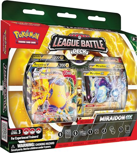 Pokémon TCG: Miraidon ex League Battle Deck