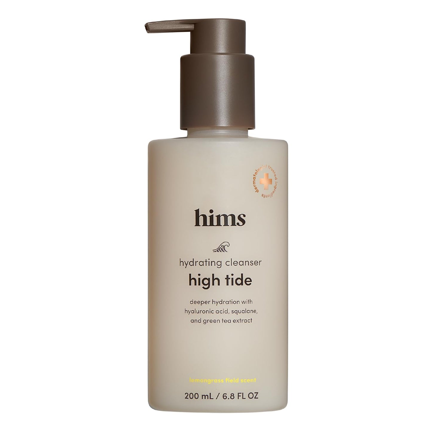 hims High Tide Hydrating Daily Cleanser - With Hyaluronic Acid & Squalane - Moisturizing, Non-Stripping Facial Cleanser - Gentle, pH Balanced