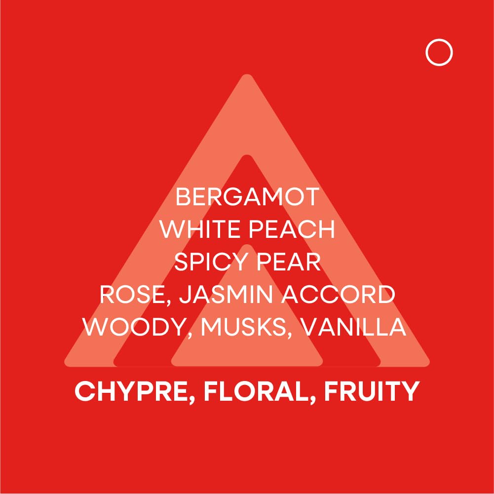 COLOUR ME Milton-Lloyd Colours - Eau de Parfum for Women - Rose, Vanilla Perfume for Women - Floral, Chypre Fragrances - Long Lasting Perfume - 3.4 oz