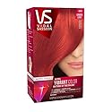Vidal Sassoon Pro Series Permanent Hair Dye, 6RR Runway Red, Pack of 1