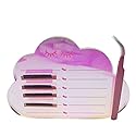 LIXIMMAZN Dazzling Eyelash Grafting Pallet, Acrylic Lash Tile holder, Makeup Palette Eyelash Extensions Storage Gasket Pads with Suction for Tweezers