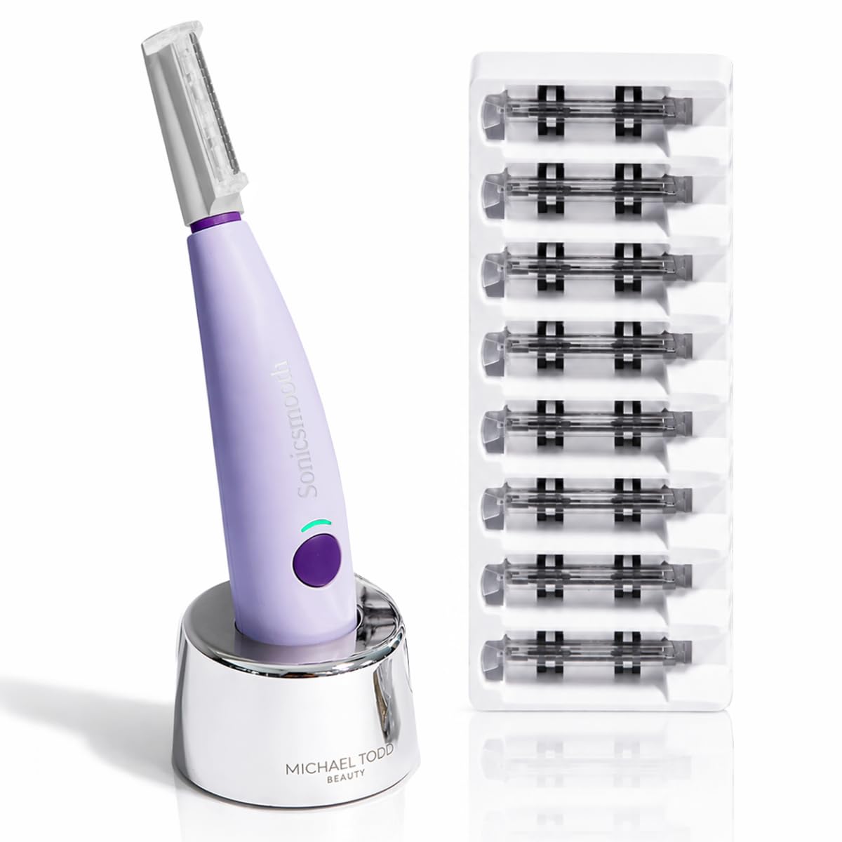 Michael Todd Beauty Sonicsmooth Dermaplane Razor for Women Face Beauty and Personal Care MICHAEL TODD