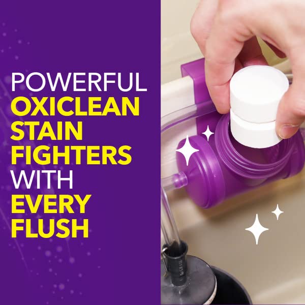 Kaboom Scrub Free! Continuous Clean Toilet Cleaning System Refill, 1 Box with 2 Refill Pouches