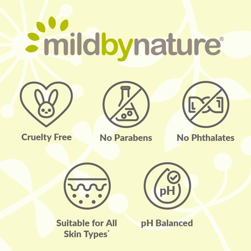 MILD BY NATURE Castile Bar Soap, Peppermint, 5 oz (141 g)