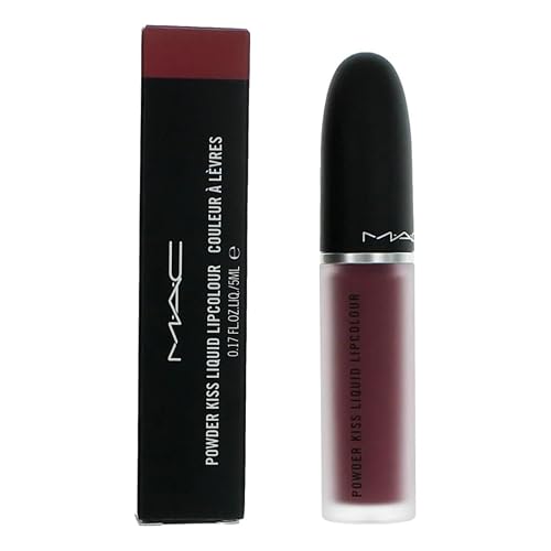 MAC COSMETICS/POWDER KISS LIQUID LIPCOLOUR (990 MORE THE MEHR-IER) 0.17 OZ